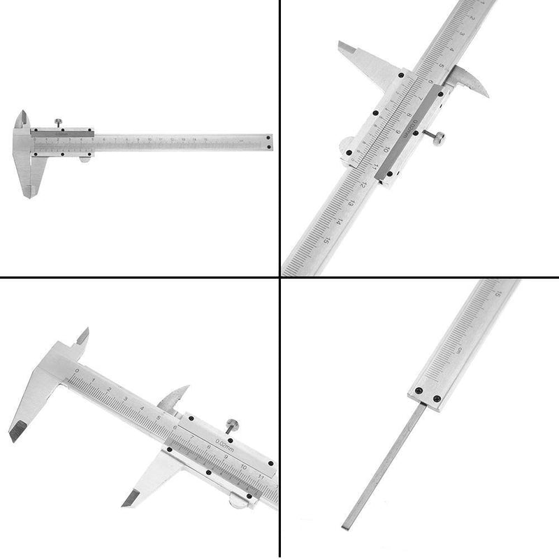 Vernier Caliper 0-150mm 0.02mm Metal Calipers Gauge Measuring Tools