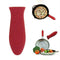 Pot Holder Cast Iron Hot Skillet Silicone Handle Cover Potholder Pan Z3V4 B8U6