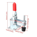 Anti-Slip Woodworking Latch Clamp Heavy Duty Holding Quick Release Jig