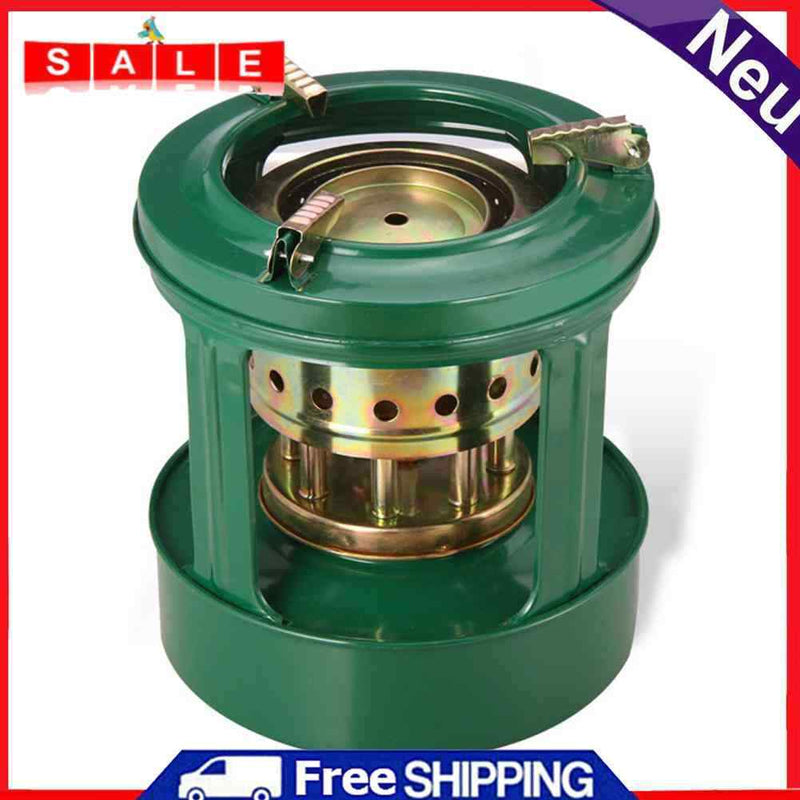 Mobile Phone Portable Outdoor 8 Wicks Kerosene Burner Camping Stove Heaters