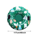 Duty Antifreeze Big Inflatable 46inch Snow Sleds Ski Circle Snow Tube Sled