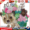 5D DIY Special Shaped Diamond Painting Dog Cross Stitch Mosaic Craft Kits Newly