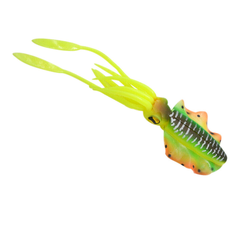 15cm Squid Soft Lure Luminous Octopus Pesca Sea Fishing Simulation Wobbler Ba