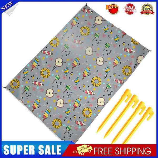 #A Multifunctional Large Magic Sandless Beach Mat Beach Mattress Blanket Foldabl