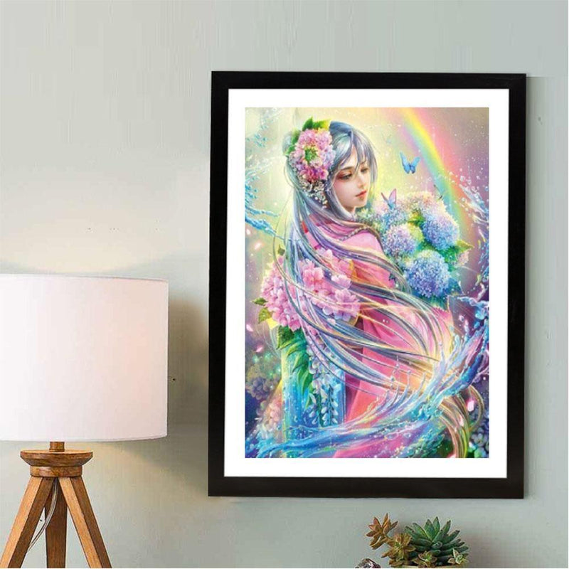 5D Diamond Painting Embroidery DIY Cartoon Girls Cross Stitch Home Decor Newly