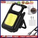 COB LED Mini Keychain Lamp Pocket Work Light Camping Fishing Climbing Lantern