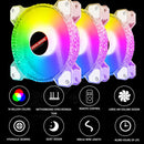 RGB Ventilador Cooler 6 PIN Heatsink Cooling Fans Chassis Fan Computer Case Fan