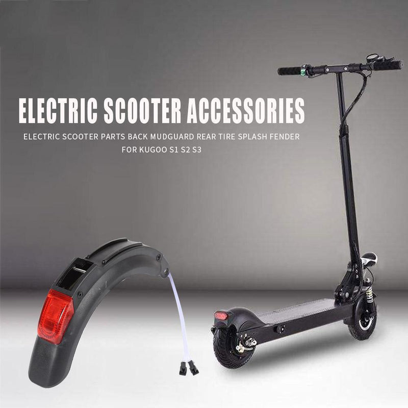 Electric Scooter Back Mudguard Rear Fender Guard Assembly for Kugoo S1 S2 S3
