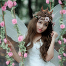 Women Tiara Bridal Hair Accessories Baroque Queen Crown Wedding Crown