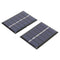 Portable 0.3W 3V Solar Panel Charger 65x48mm Mini DIY Solar Module (2pcs) Newly