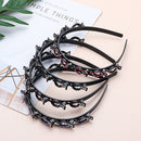 Tools Barrette Hairstyle Hairpin Twist Plait Headband Rhinestone Hair Clip