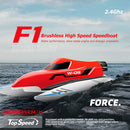 WLtoys WL915-A RC Speed Boat 2.4GHz 2CH 45km/h Brushless Racing Ship Red
