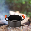 Stainless Steel Camping Picnic Steaming Rack Pot Rack Cross Stand Stove Rack