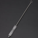 4pcs Metal Stainless Steel Drinking Straws + 1pc Cleaner Brushes