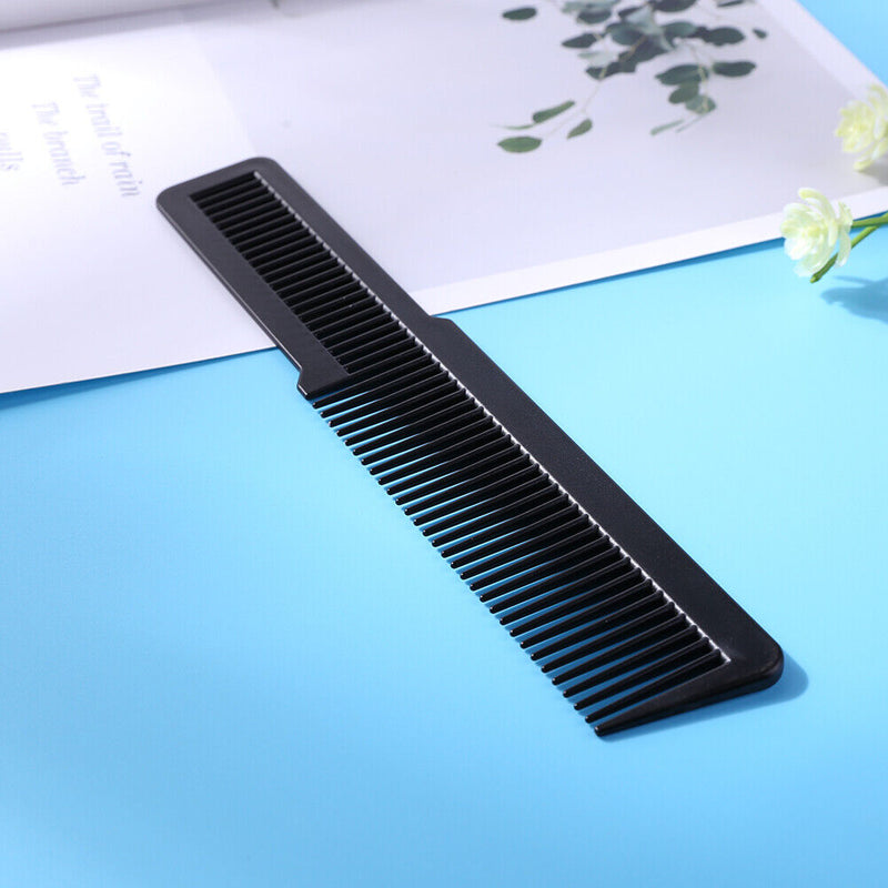 Hairdressing Carbon Fiber Anti-static Comb Wide Tooth Haircut Hair Trimmer Co