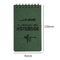 Pocket Flip Notepad Notebook 50 Pages 12.7x7.6cm Hardback Jotter G7K9