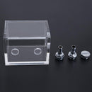 Water Tank for PC Water Cooling System with 2pcs Tube Connecters 1pc Block Newly