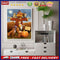 Cat Dog on Scarecrow Oil Paint By Numbers Kit Drawing Picture 40x50cm (B1600)