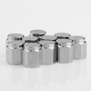 10pcs Chrome Copper Car Motorcycle Wheel Tire Valve Stem Caps Dust Covers