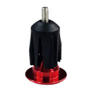 2pcs Aluminum Bicycle Handlebar Bar End Plugs for MTB Folding Bike (Red) Newly