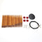 13 Sizes Aluminium Circular Kntting Needle Ring Set Crochet Yarn (Orange) Newly