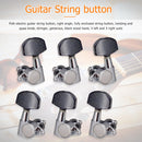 6pcs 3R 3L Guitar Tuning Pegs Enclosed Locking Tuners Knob Machine Heads Parts