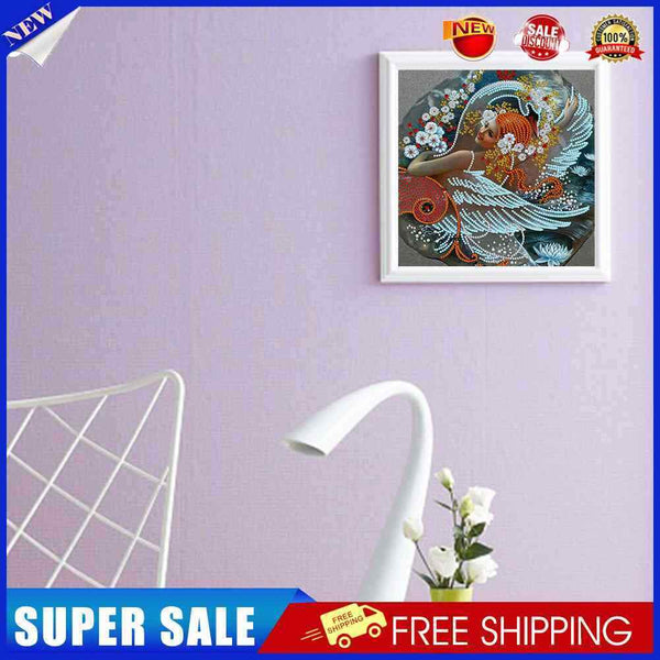 #A Peach Angel Girl Diamond Painting Kits Partial Special Shaped Drill Home Deco