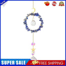 #A Crystal Diamond Prisms Hanging Light Catcher Moon Star Ornament for Living Ro