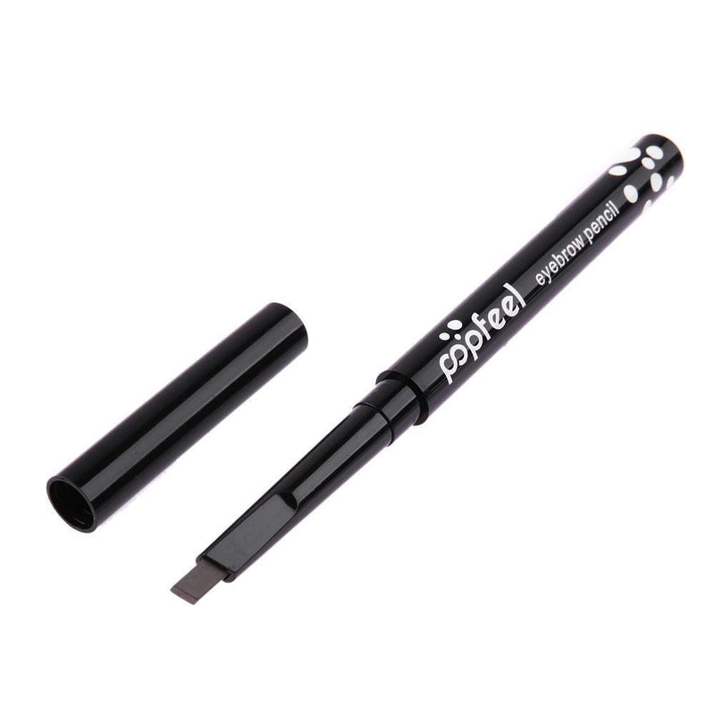 Rotary Eyebrow Pencil Waterproof Modified Eyebrows Beauty Tool(Black/05)
