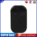 Car Dashboard Sticky Pad Anti Slip Cell Phone Key Holder Mat Black/White