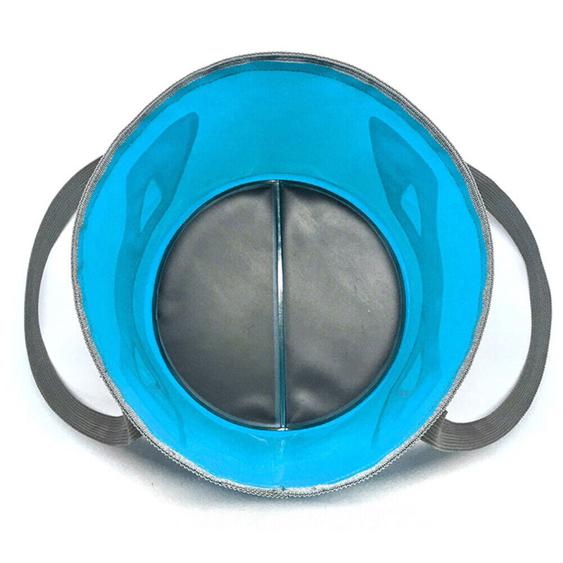 20L Portable Folding Outdoor Fishing Car Wash Water Bucket (Upgrade Blue)