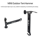 Hiking Ground Nail Hammer Camping Hammer Tool Hammer Aluminum Alloy Handle