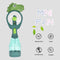 Handheld Spray Fan Comfortable Cool Mist Dinosaur Fan for Kids (Green)