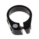 31.8mm Aluminum Alloy MTB Bike Bicycle Cycling Saddle Seat Post Clamp Black