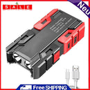 Powerful Flashlight Waterproof LED 3 Lighting Modes USB Hand Torch for Outdoor