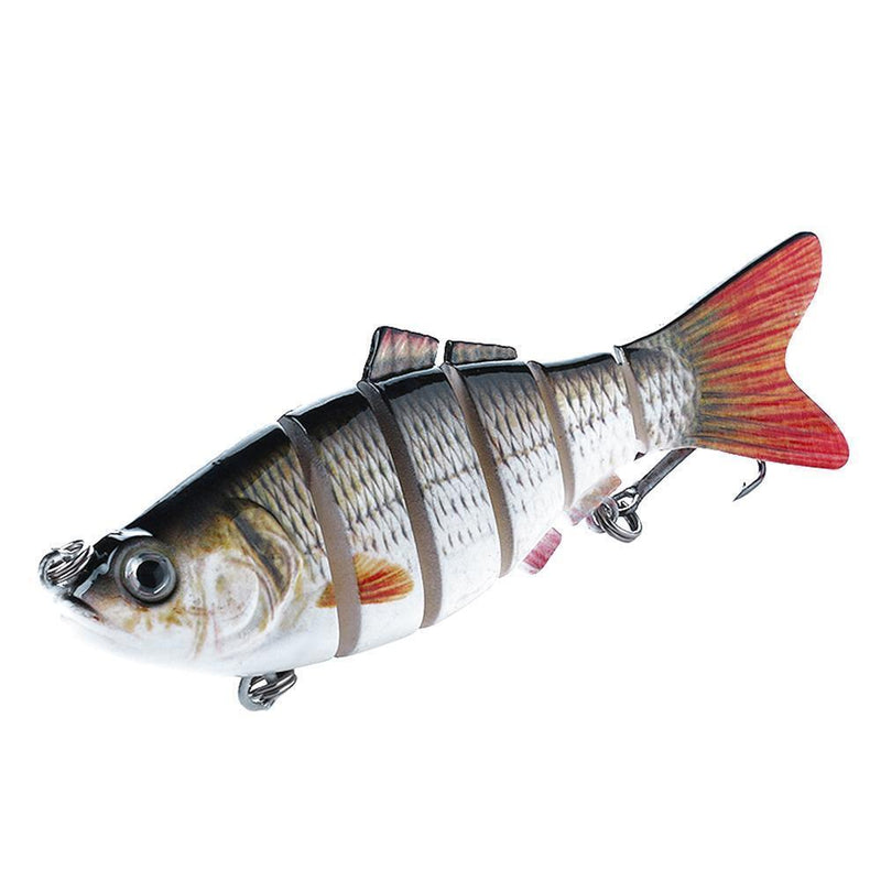 Fishing Lure 6 Segment Lifelike Fish Hooks Baits Swimbait Fishing Lures