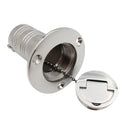 City Check Valve One-way Marine Deck Filler Gravity Water Fill Inlet Oil Inlet