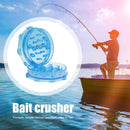 Carp Fishing Bait Crusher Grinder for Boilies Bait Method Feeder (Blue) Newly