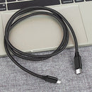 Line Adapter Connector Type-C Male To Male USB C Cable 3A Fast Charging PD 60W