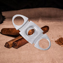 Portable Metal Cigar Cutter Pocket Stainless Steel Cigar Scissors Accessories