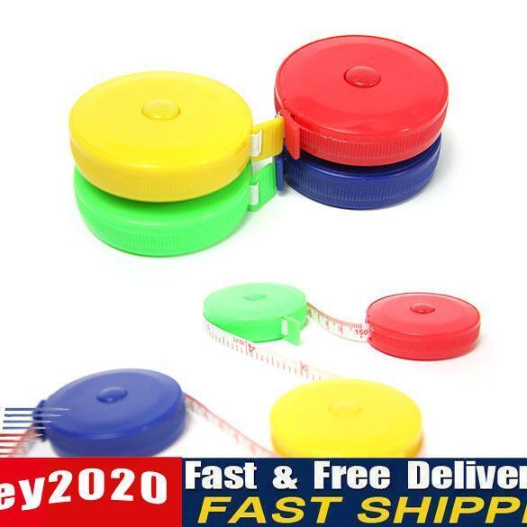 1.5m Retractable Ruler Tape Measure Fitness Accurate Caliper Accessory Newly
