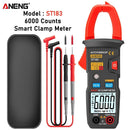 Clamp Meter Electrical Current Tester Professional Smart Multimeter 6000 Counts