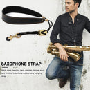 Adjustable Saxophone Neck Strap with Hook Soft Leather Padded Sax Strap Newly