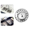 Steel Kitchen Sink Strainer Waste Plug Drain Stopper Sale Fast Bask W6Q5