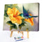 Frameless Painting By Numbers DIY Bird Honey Canvas Oil Picture Craft Decor Kit