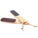 Double-sided Foot File Rasp Dead Skin Callus Remover Pedicure Tool Wood Smoother