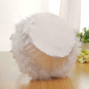 Flower Girl Baskets The Fabric Lace Decoration Cute Flower Handle Basket Q9J4