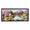 Stamped Cross Stitch Garden Cottage 11CT Needlework Embroidery Decoration Kit