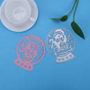 Snowvirtuos Crystal Old Man DIY Metal Stencil Scrapbooking Craft Embossing