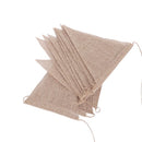 Garland Festival Celebration Flags Wedding Supplies Jute Banner Burlap Bunting